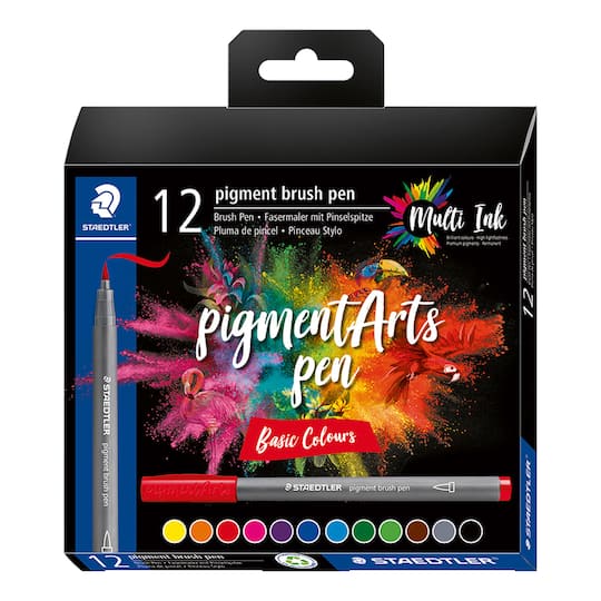 STAEDTLER® Pigments Arts Basic Brush Pen Set
